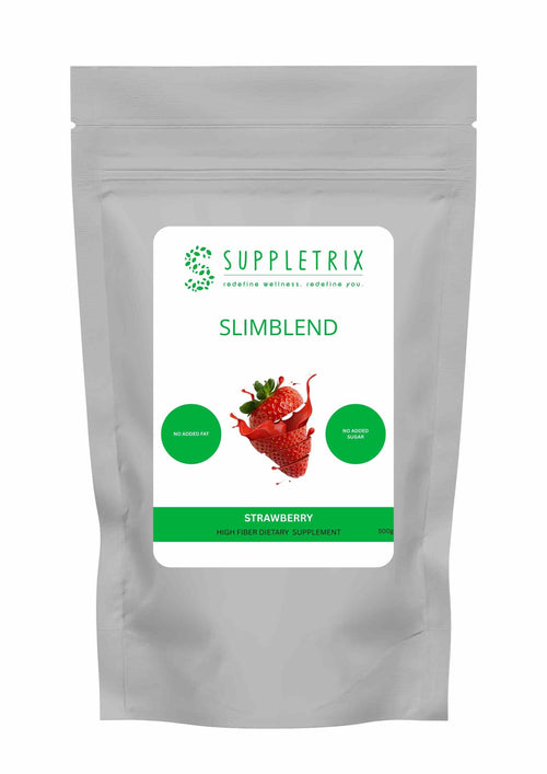 SUPPLETRIX SLIMBLEND – High-Fibre Dietary Supplement | Strawberry